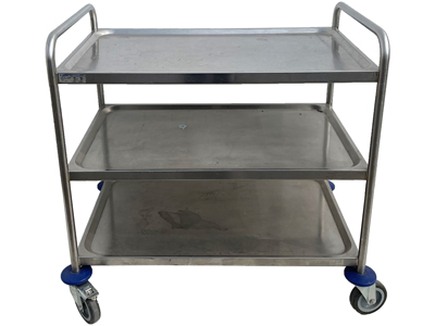 3 Tier Warehouse Catering Trolley Props, Prop Hire