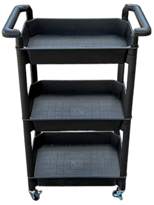 Therapist Trolley with Shelves Props, Prop Hire