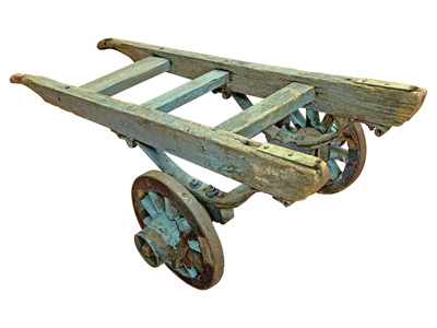 Porters Market Trolley Props, Prop Hire