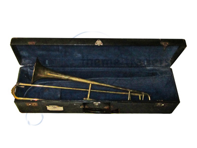 Trombone in Case Props, Prop Hire