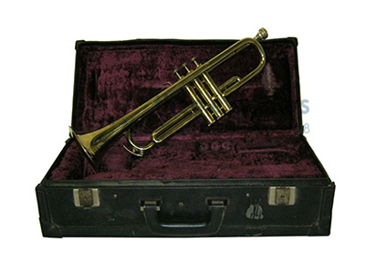 Trumpet in case Props, Prop Hire