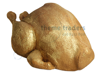 4 Foot Turkey Christmas Roast Props, Prop Hire