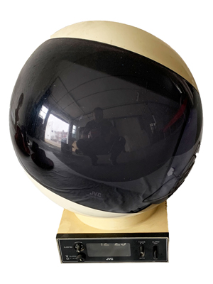 JVC Round Television Props, Prop Hire