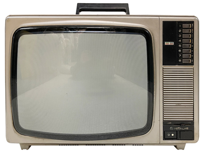 Hitachi Retro Television Props, Prop Hire