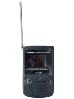 Casio Portable Pocket Battery Television Props, Prop Hire
