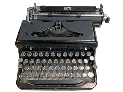Typewriter Props, Prop Hire