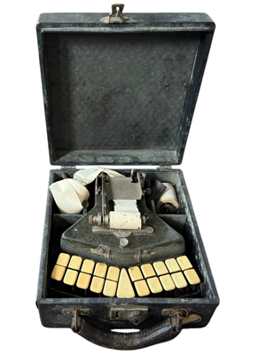 Vintage Court Stenotype Typewriter Machine Props, Prop Hire