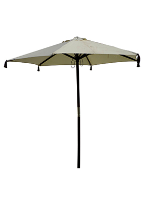 Cream Parasol Props, Prop Hire