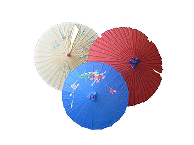 Oriental Parasols Props, Prop Hire