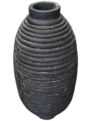 60 Centimetre Beaten Copper Antique Urn Water Container Props, Prop Hire