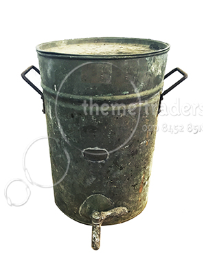 Rusty Water Urn Props, Prop Hire