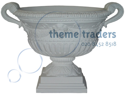 Urn Oval Ornate Props, Prop Hire