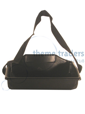 Usherette Trays Black Props, Prop Hire