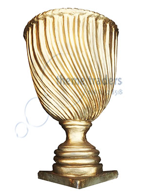 One meter Half Urn Vases Props, Prop Hire