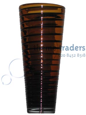 Vase Brown Round Props, Prop Hire