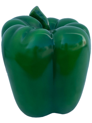 Green Bell Pepper 40Cms Props, Prop Hire