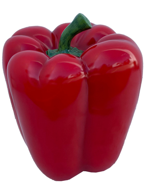 Red Bell Pepper 40Cms Props, Prop Hire