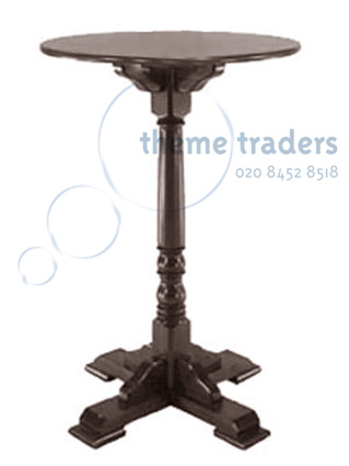 Poseur Table Wooden Single Tier Props, Prop Hire