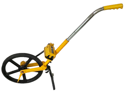 Folding Distance Measuring Wheel Props, Prop Hire