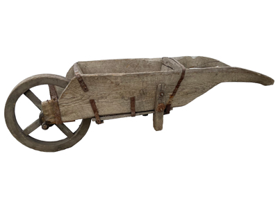 Antique Wheelbarrow Props, Prop Hire