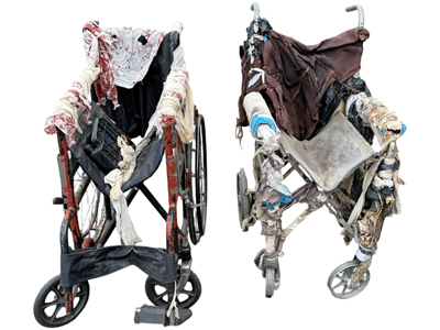 Hospital Horror Dread Wheelchairs Props, Prop Hire