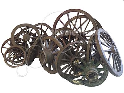 Wagon Wheels Props, Prop Hire