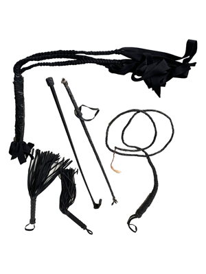 Black Whips and Bdsm Props, Prop Hire