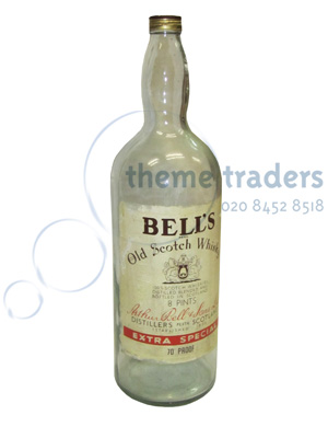 Whiskey Bottle oversize Props, Prop Hire