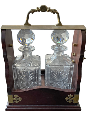 Oak Tantalus Decanters Props, Prop Hire