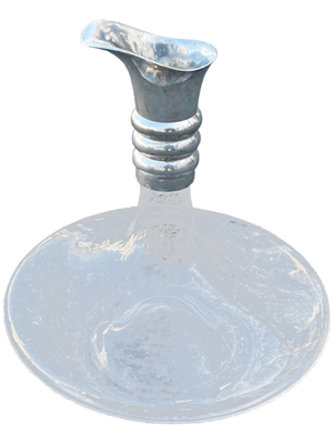 Silver Top Decanter Props, Prop Hire