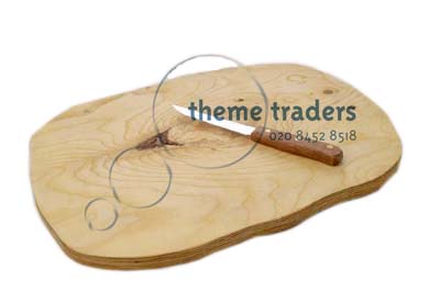 Wooden Chopping Board Props, Prop Hire